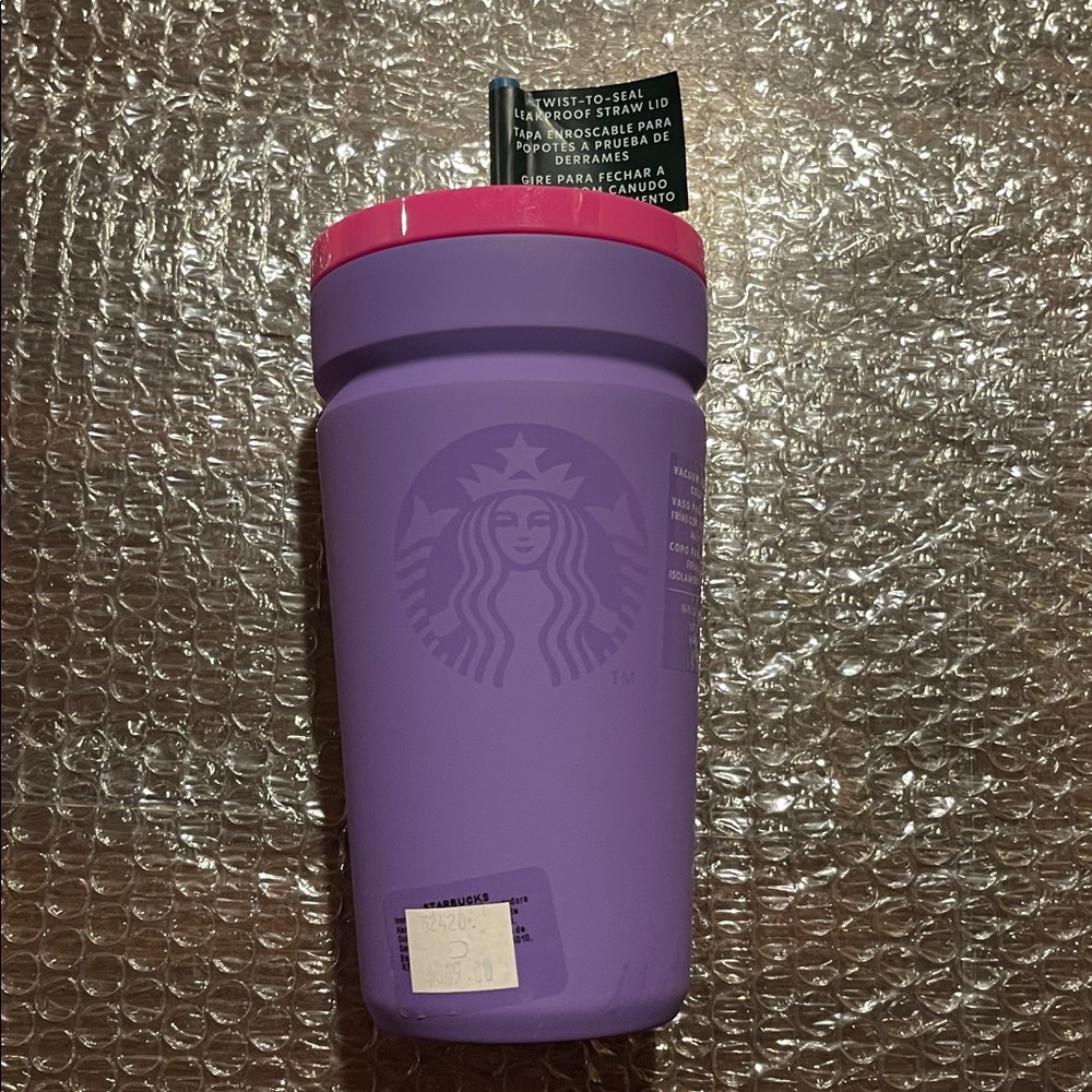 Starbucks LATAM Purple and Pink Travel Mug